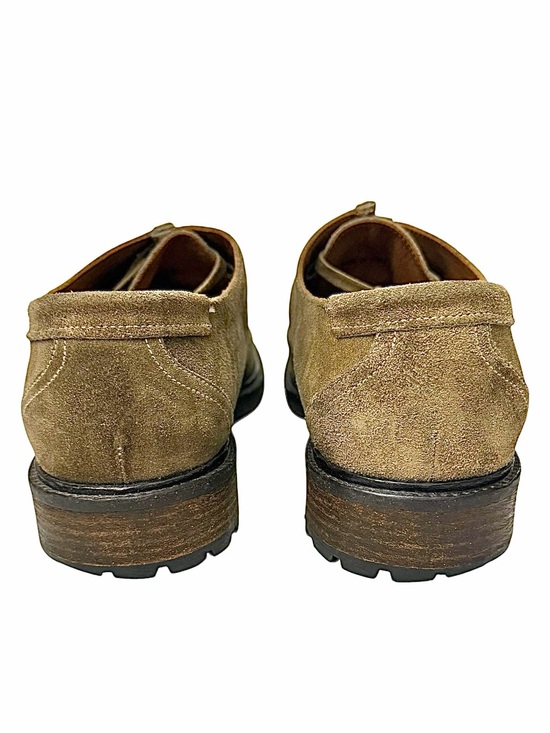 Mike Konos Tan Suede Derby Shoes Italy Men’s 13M Dress Casual Made In Italy main image 6